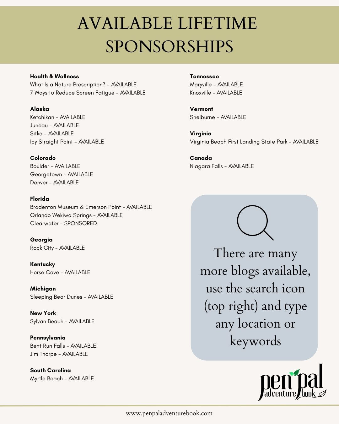 Brand Partner: Become a Featured Sponsor on an Evergreen Blog Post
