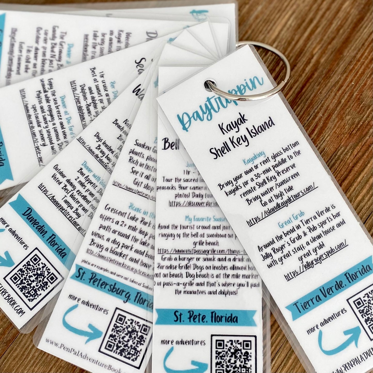 Ring of Things - St Petersburg Florida Day Trip Ideas in a Ring of Bookmarks
