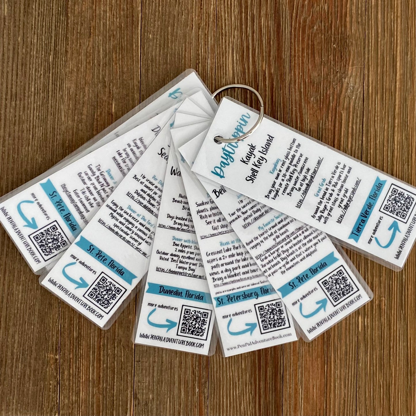 Ring of Things - St Petersburg Florida Day Trip Ideas in a Ring of Bookmarks