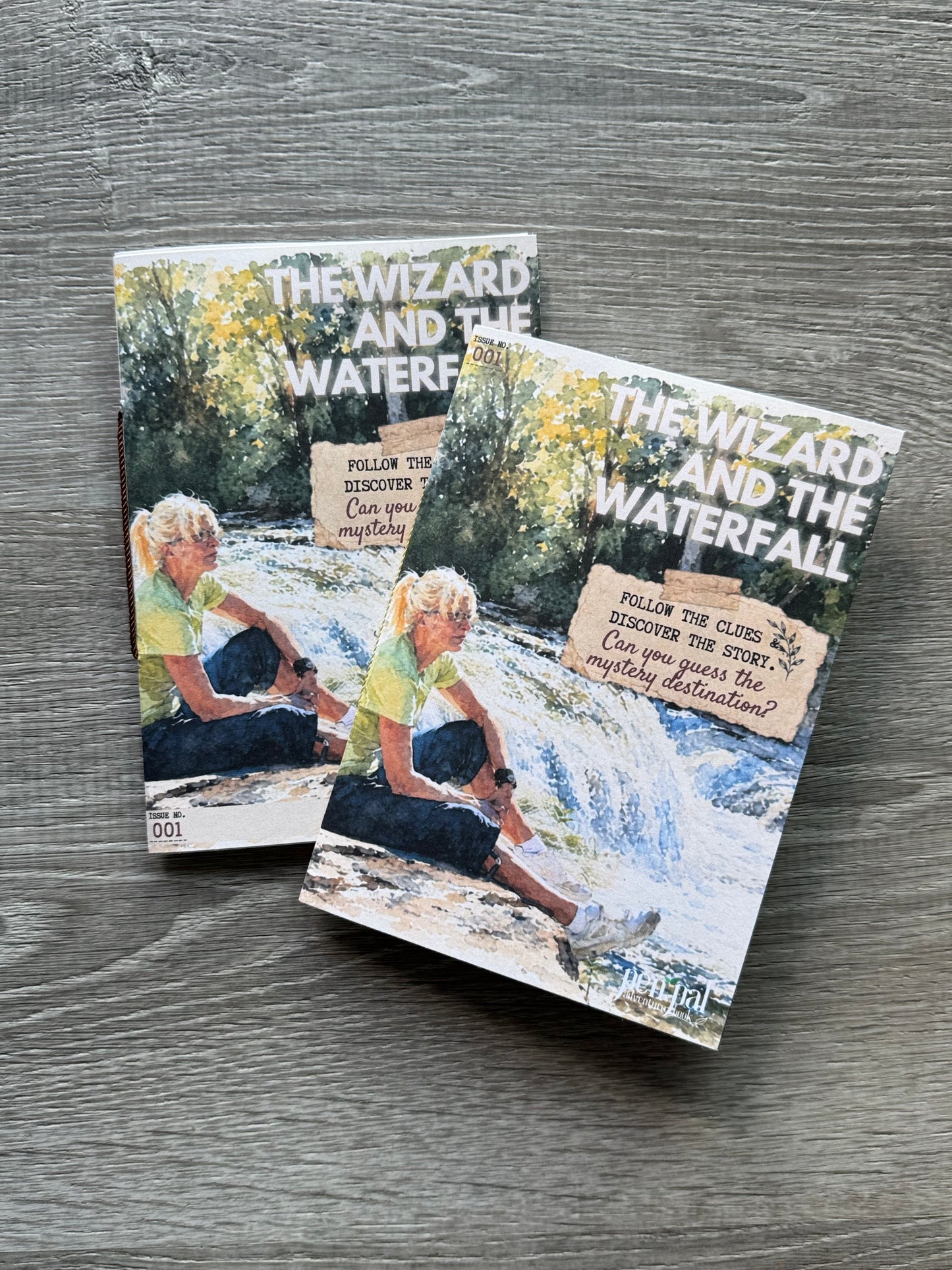 ZINE - The Wizard and the Waterfall - Issue 001 - Mystery Destination Zine