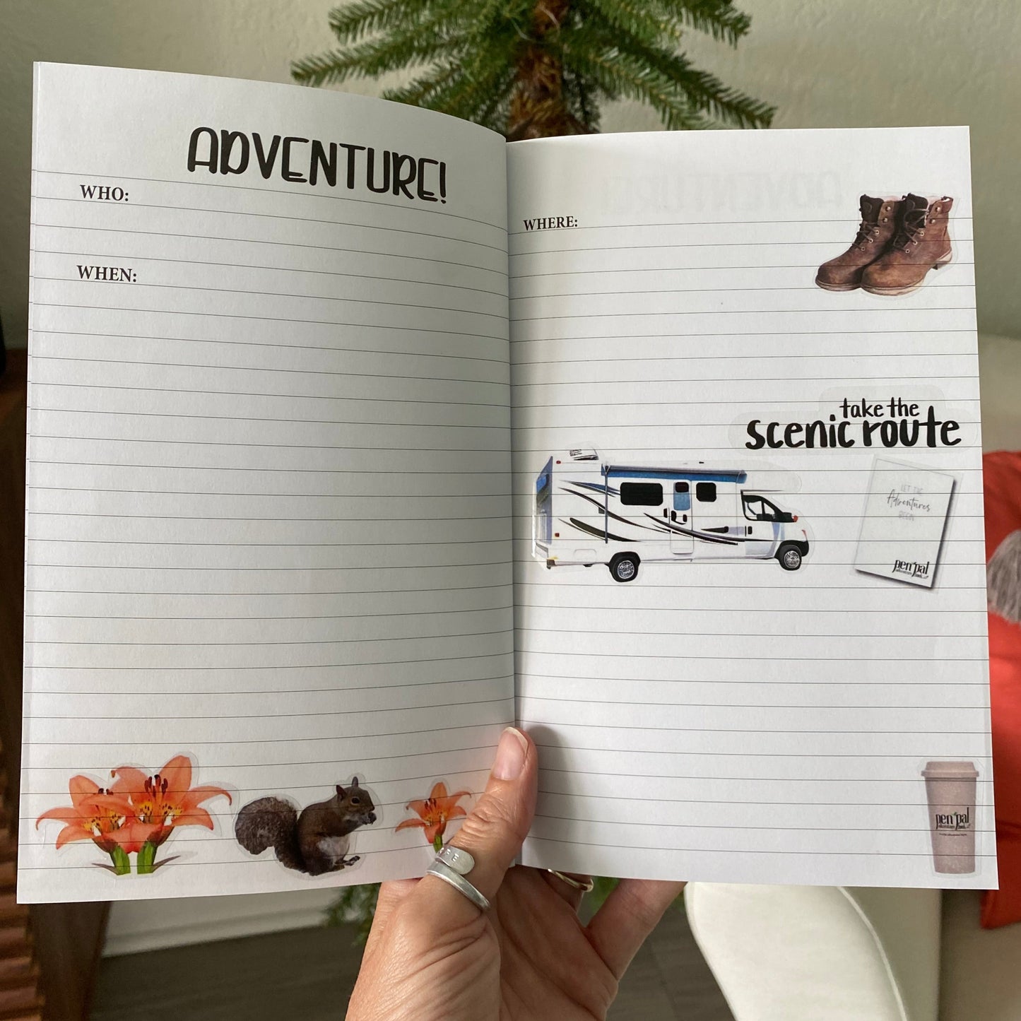 WHOLESALE-Road Trip Sticker Set - Case of 5