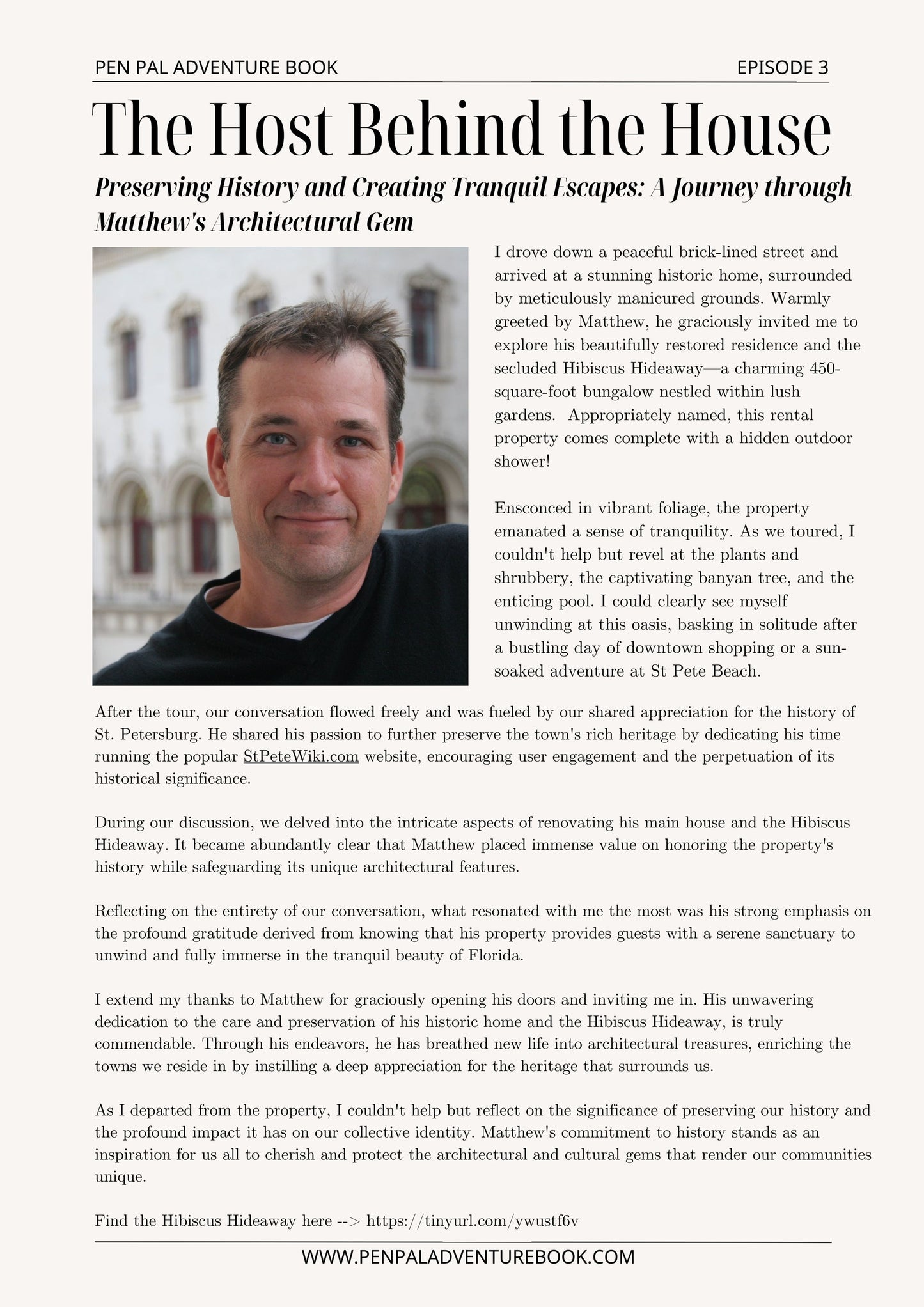 Advertising - Media Package for Guest House Property Owners - By Invitation Only