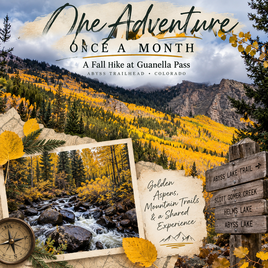 A Colorado Hike with Golden Aspens, Mountain Trails & a Shared Experience