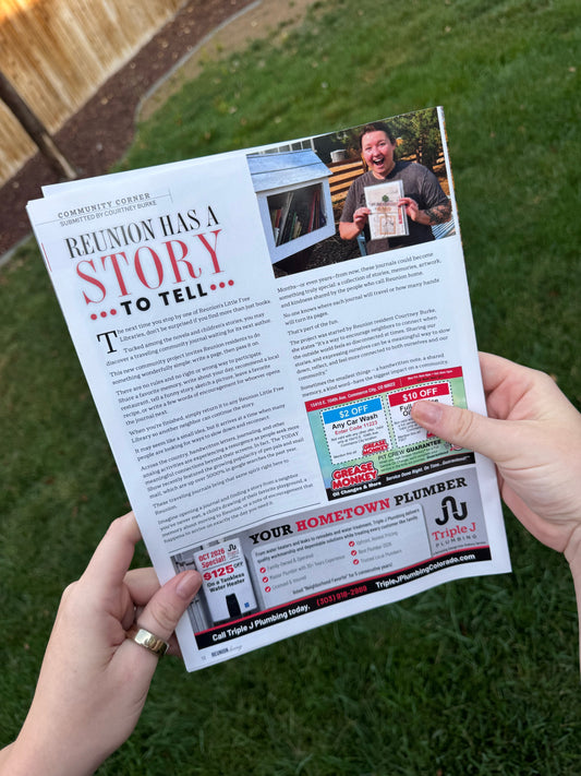 We Made the Magazine! Pen Pal Adventure Book Featured in Reunion Living
