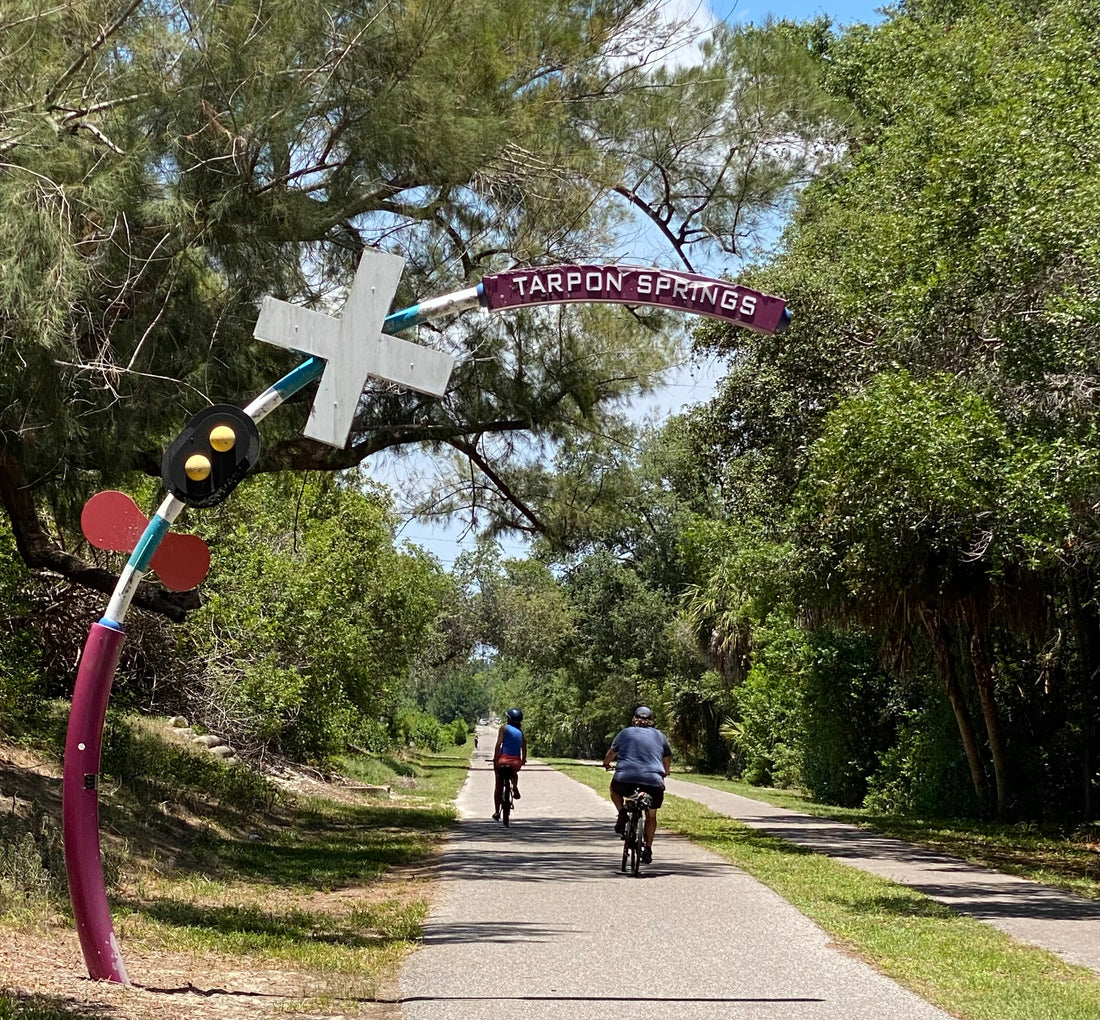 An Exhilarating Bike Ride on the Pinellas Trail from Dunedin to Tarpon Springs
