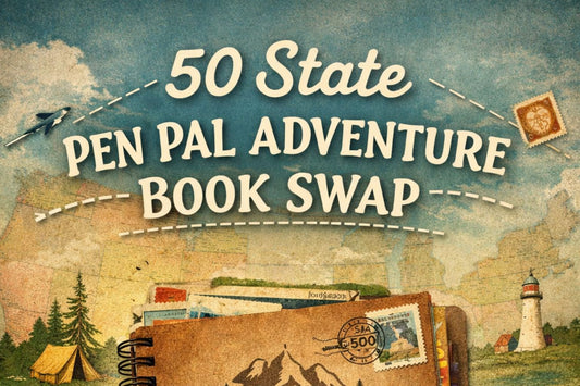 50 STATE PEN PAL BOOK SWAP - BOOK 1
