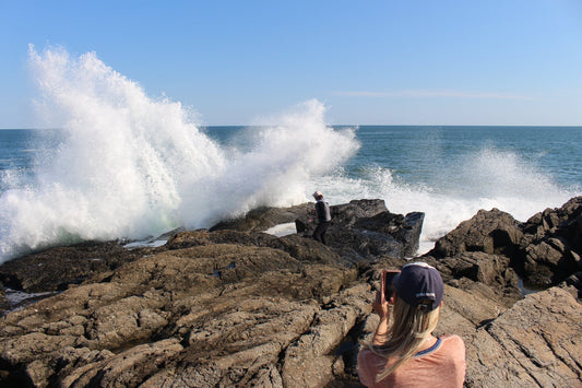 Unforgettable Seashore Stroll along the Cliff's of Rhode Island