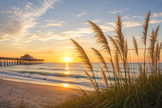 An Unhurried Day Trip in Myrtle Beach  Barefoot Landing • Beach Time • Pier at Sunset