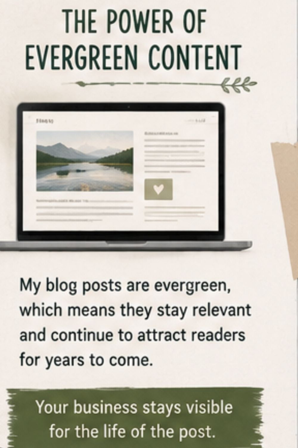 Brand Partner: Become a Featured Sponsor on an Evergreen Blog Post
