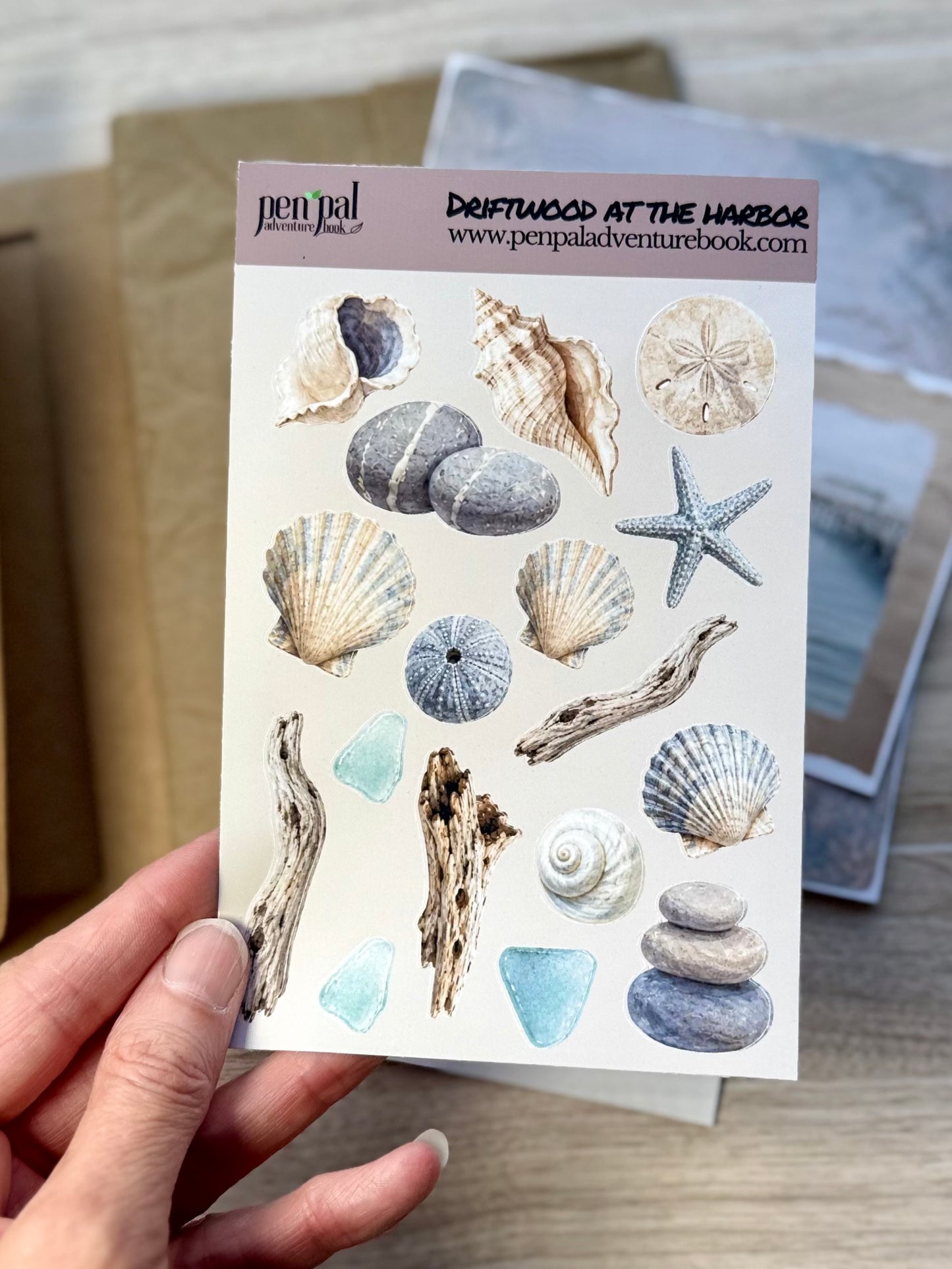 52 Week Journal Experience  | Notice & Appreciate | Week 1 of 52 • Driftwood at the Harbor