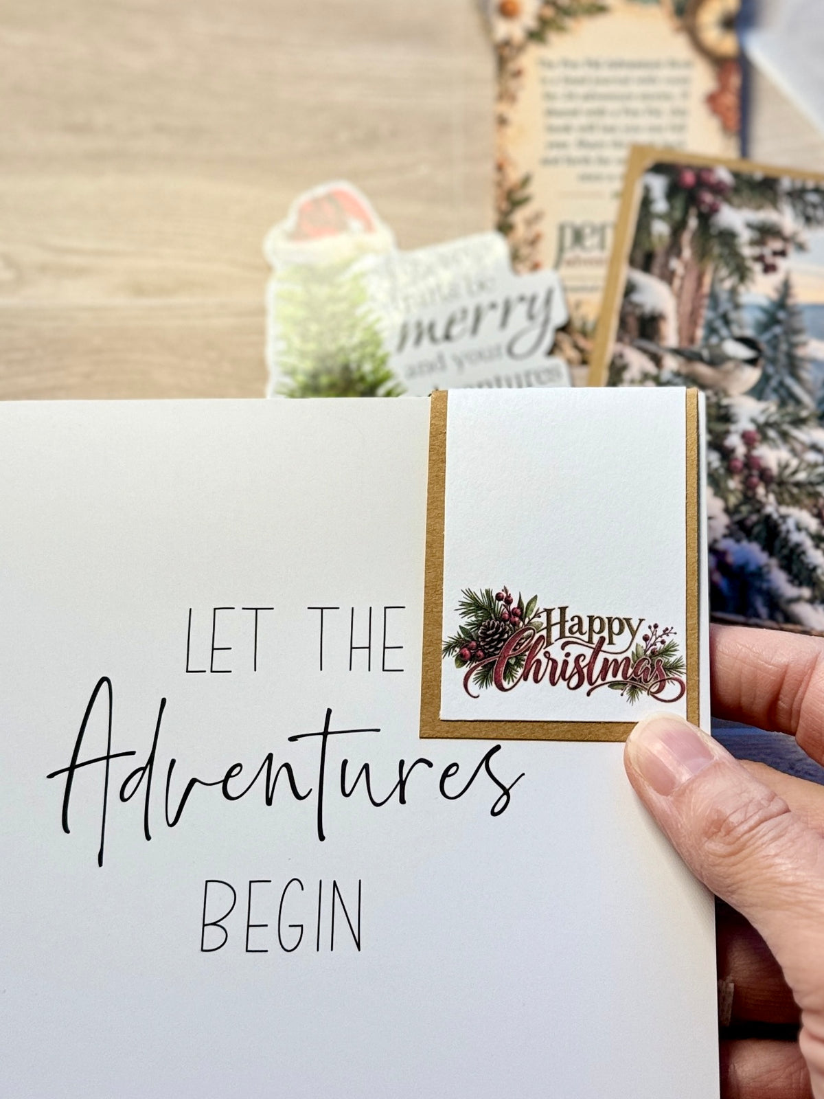 WHOLESALE-Pen Pal Adventure Book HAPPY CHRISTMAS - Set of 5 Kits