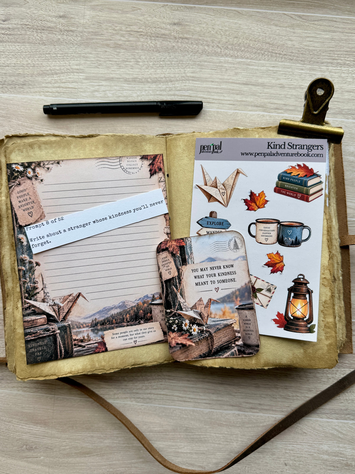 Week 8 of the 52 Week Journal Experience  | Gratitude Journaling | Kind Strangers