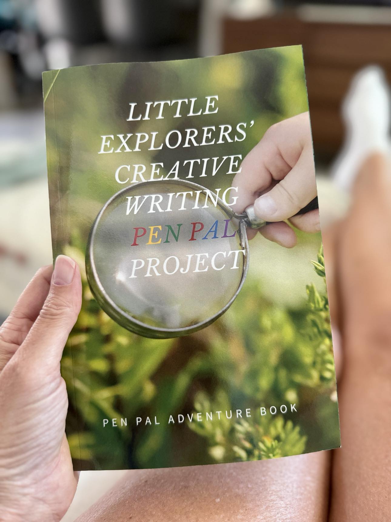 Pen Pal Adventure Challenge for Kids Book - Paperback - Themed Adventure Challenges for the School Year