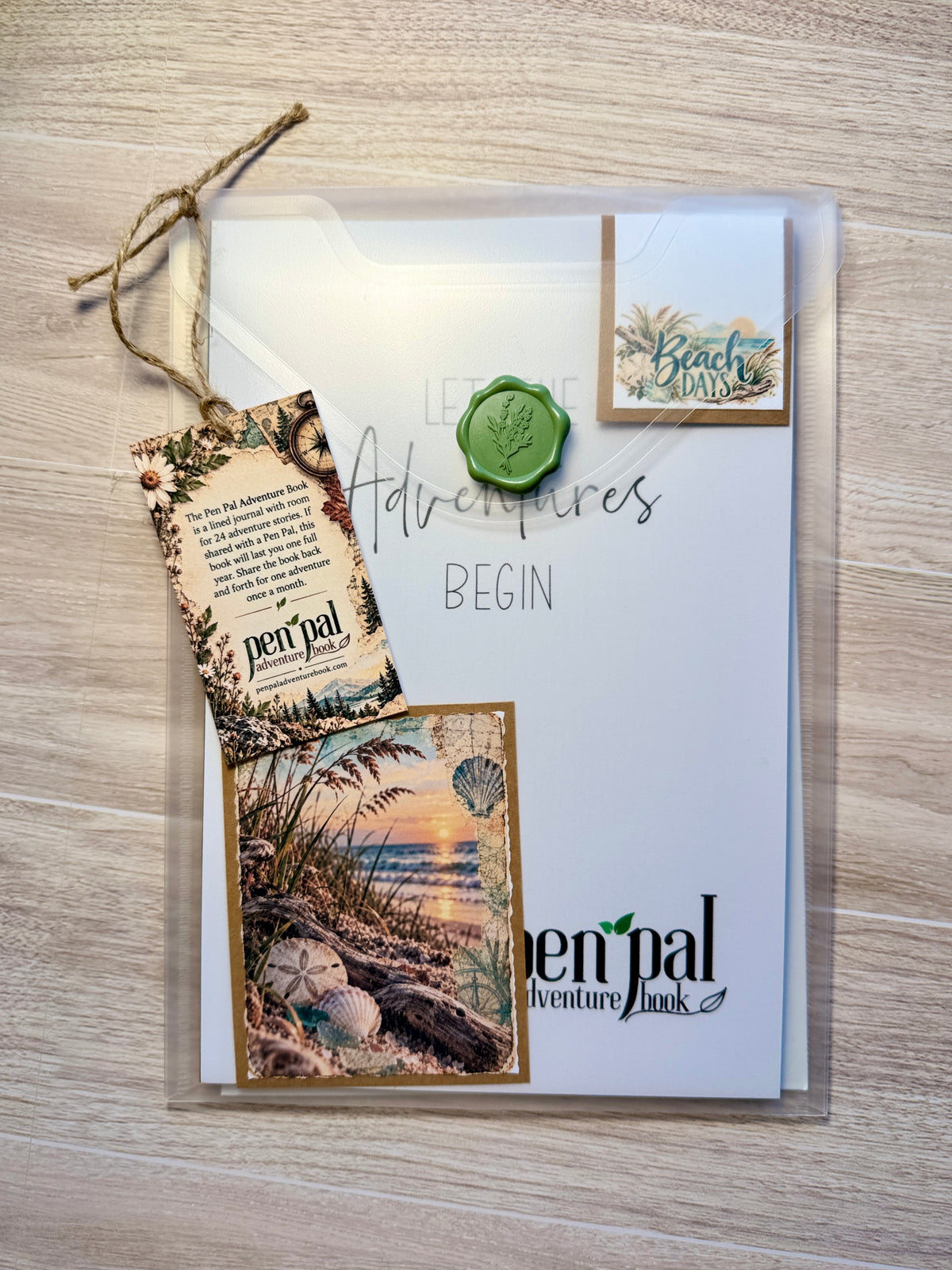 WHOLESALE-Pen Pal Adventure Book with SWEATER WEATHER Stickers - Set of 5 Kits