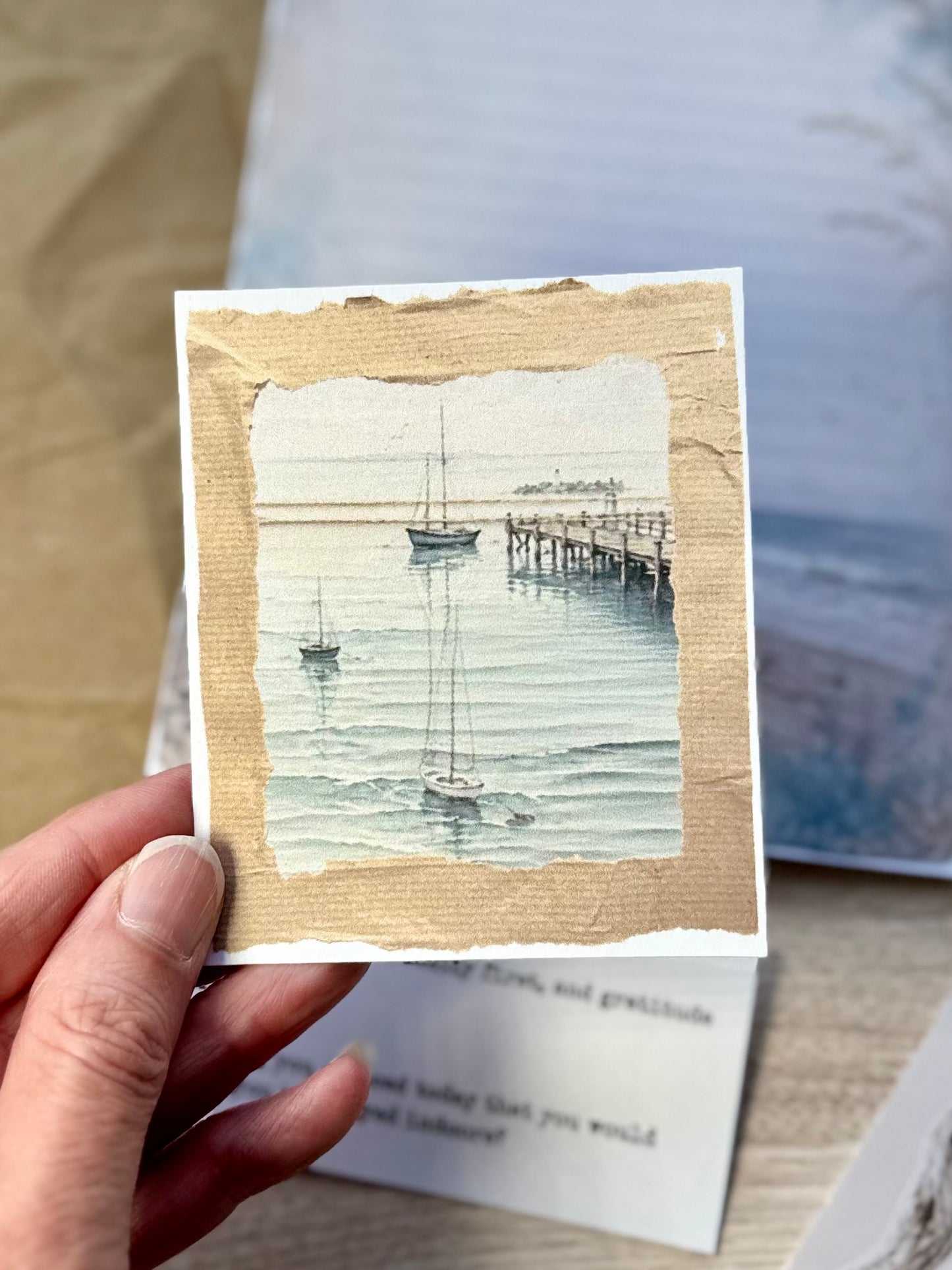 52 Week Journal Experience  | Notice & Appreciate | Week 1 of 52 • Driftwood at the Harbor