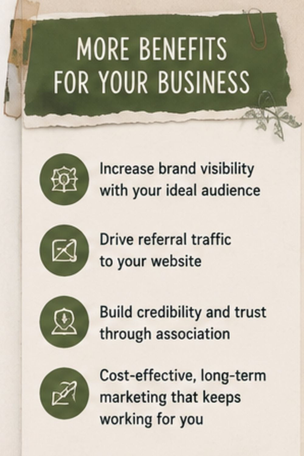 Brand Partner: Become a Featured Sponsor on an Evergreen Blog Post