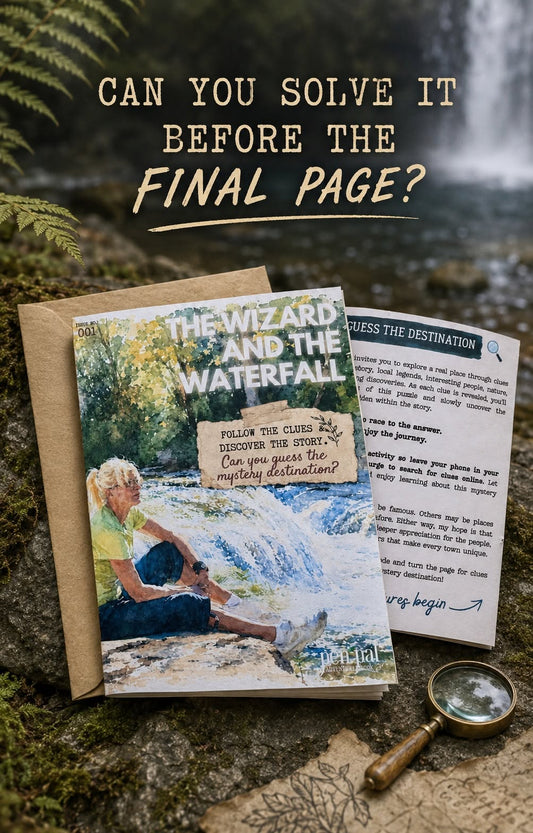 ZINE - The Wizard and the Waterfall - Issue 001 - Mystery Destination Zine