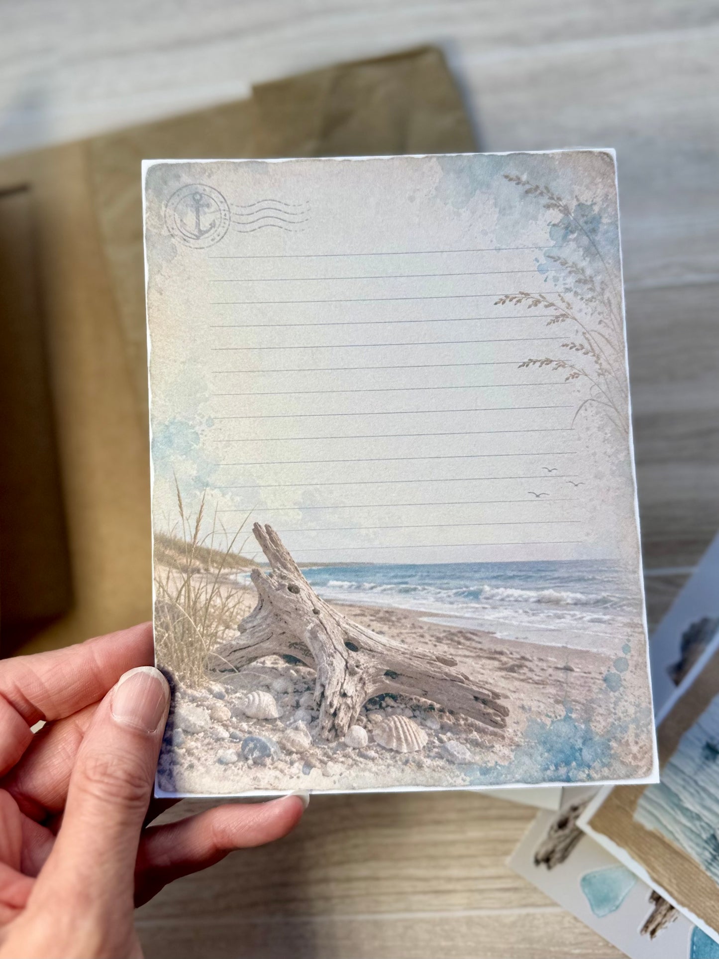 52 Week Journal Experience  | Notice & Appreciate | Week 1 of 52 • Driftwood at the Harbor