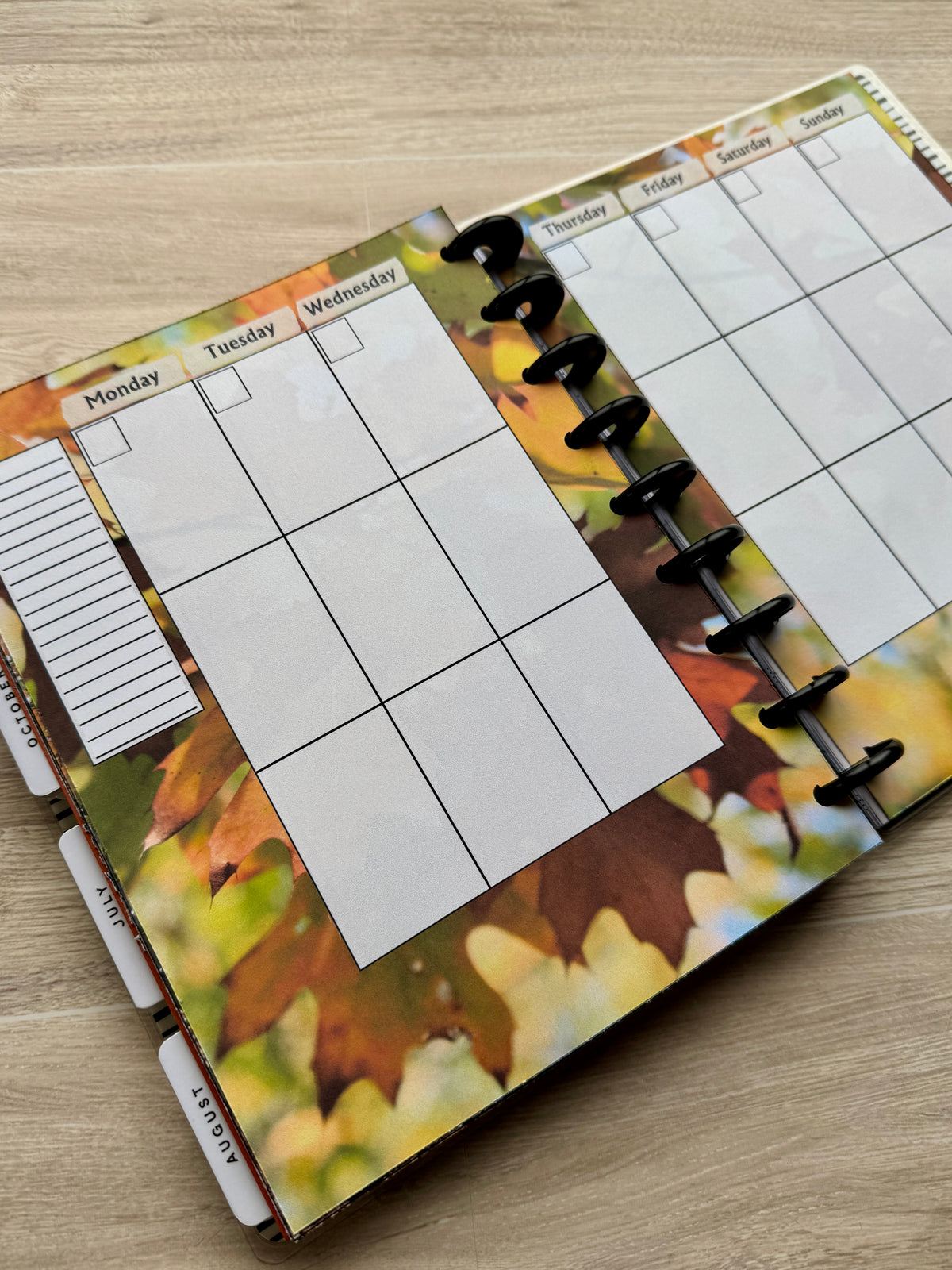 Fall Adventure Weekly Planner Printable | Weekly Planner + Journal Prompt & Memory Keeping Pages