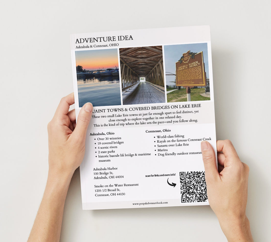 Ashtabula Conneaut Ohio Daytrip Printable