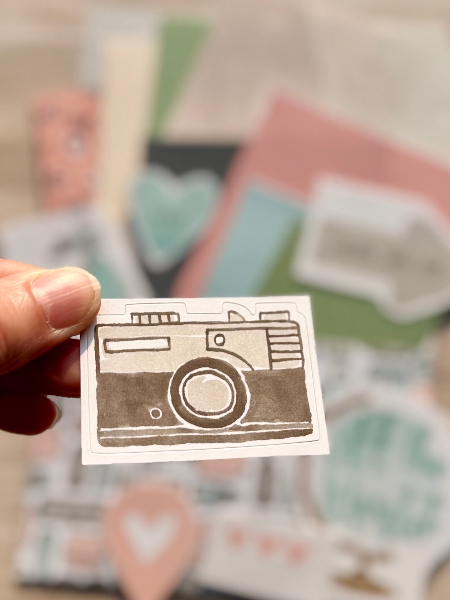 Handmade Folio Ephemera Set | See The World | Paper Journal Supplies | P66