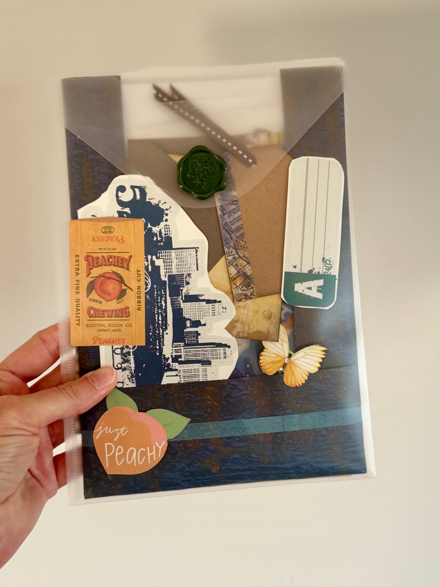 Junk Journal Kit | Atlanta Travel | Scrapbooking Ephemera & Sticker Set | Travel Memory Book | P24