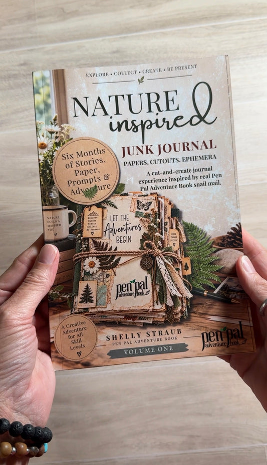 Nature Inspired Junk Journal Paper, Cutouts, Ephemera: Volume 1