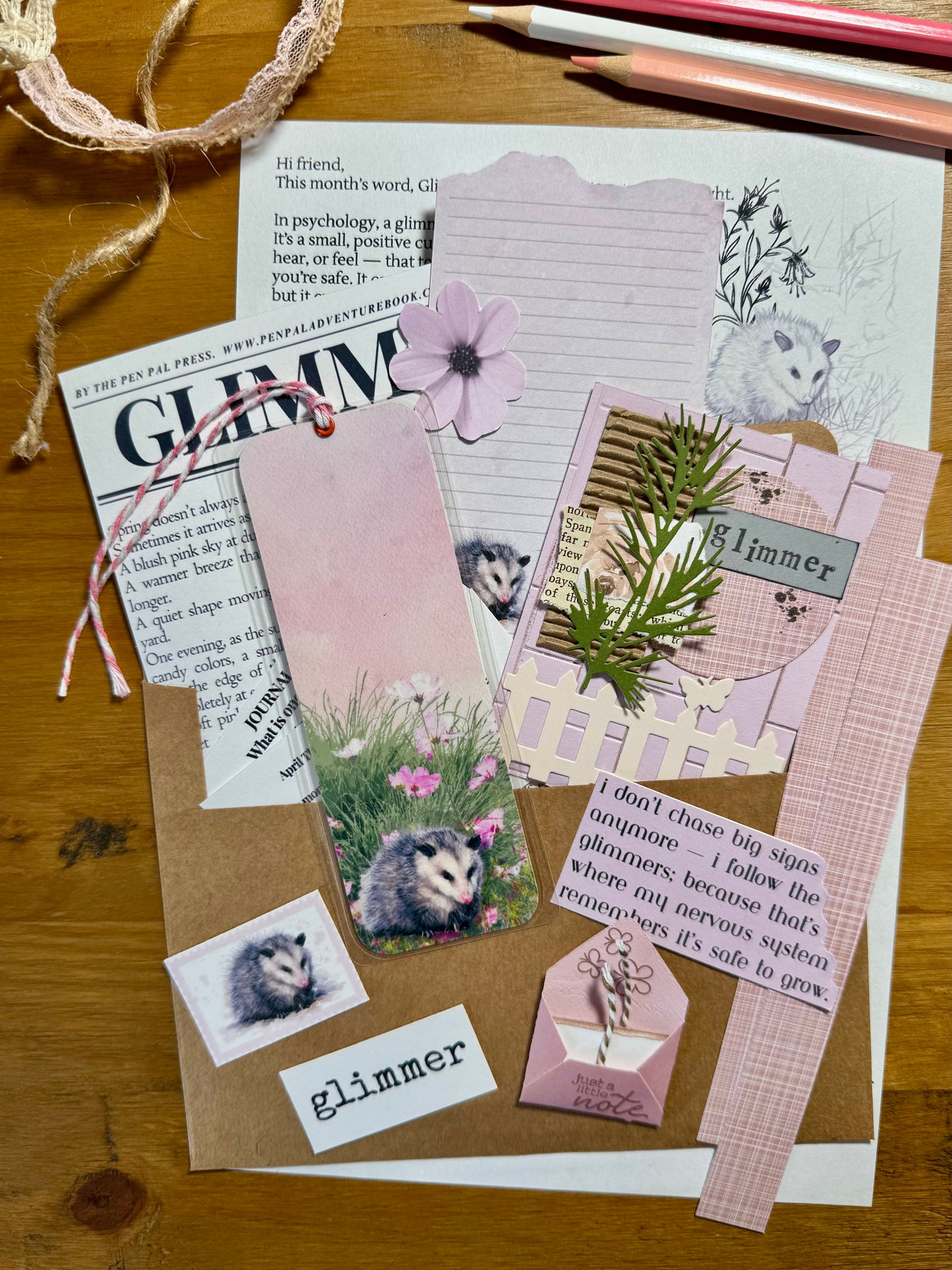 Pen Pal Adventure Book Snail Mail Club | INTERNATIONAL SHIPPING