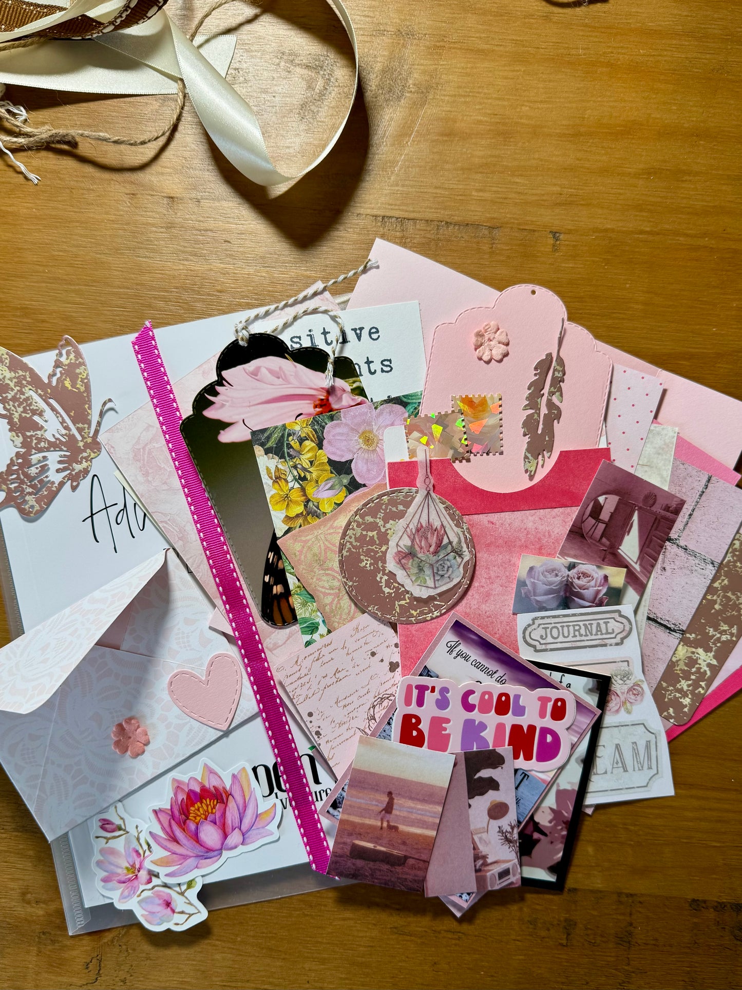Junk Journal Kit | Color Themed Junk Journal Mystery Grab Bags - One of A Kind