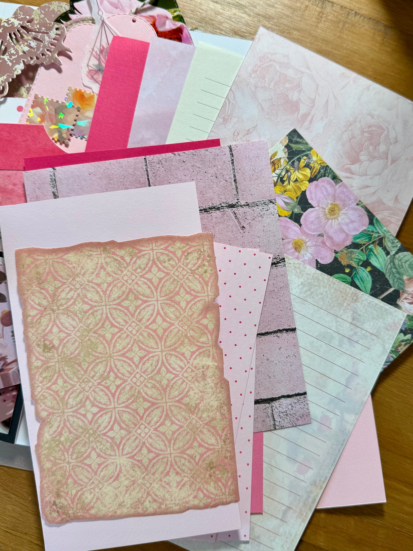 Junk Journal Kit | Color Themed Junk Journal Mystery Grab Bags - One of A Kind