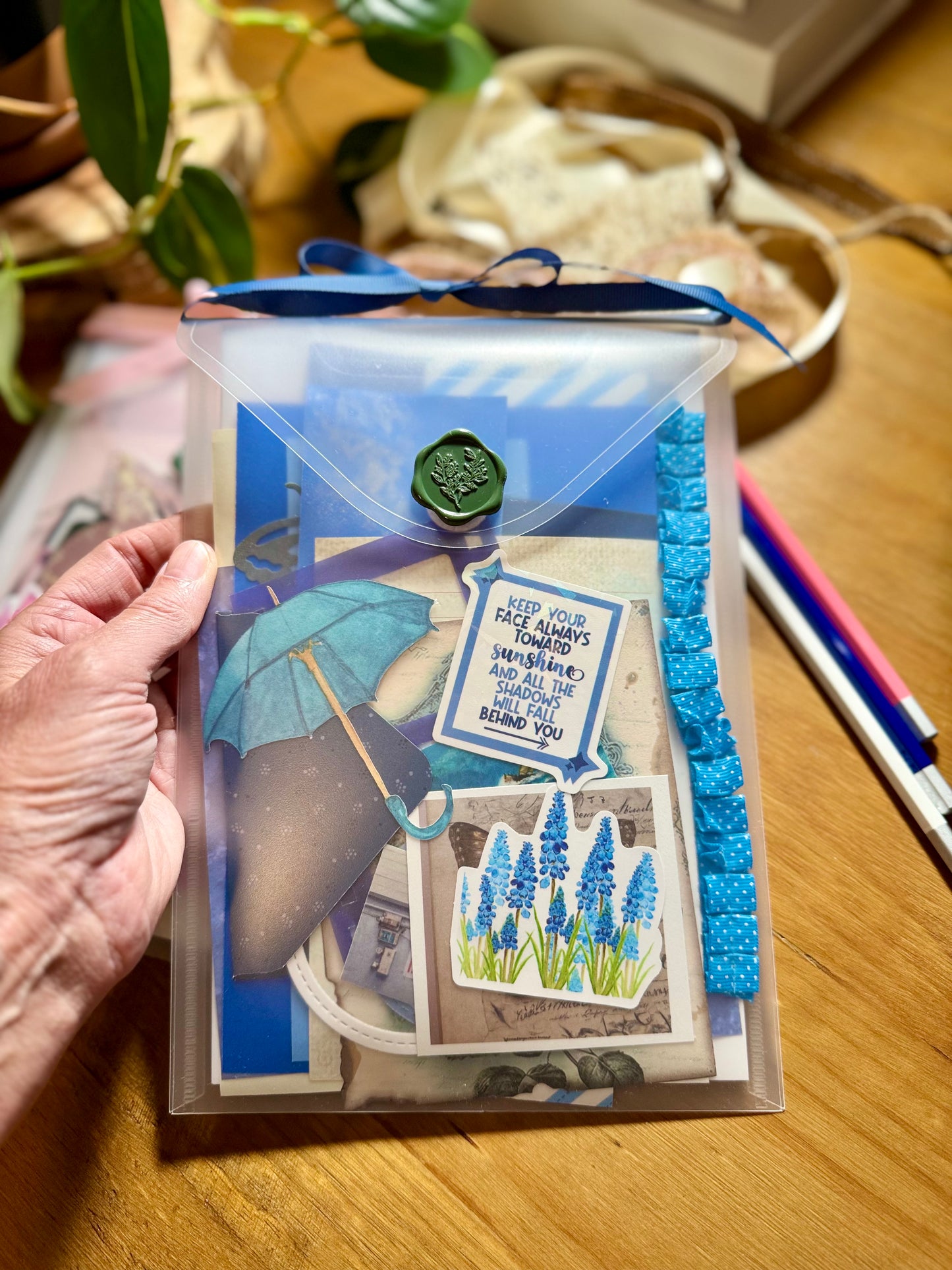 Junk Journal Kit | Color Themed Junk Journal Mystery Grab Bags - One of A Kind