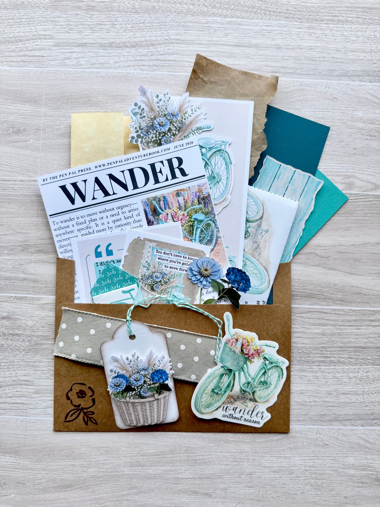 Snail Mail Club | ARCHIVE June 2026 - Full Kit with Pen Pal Book