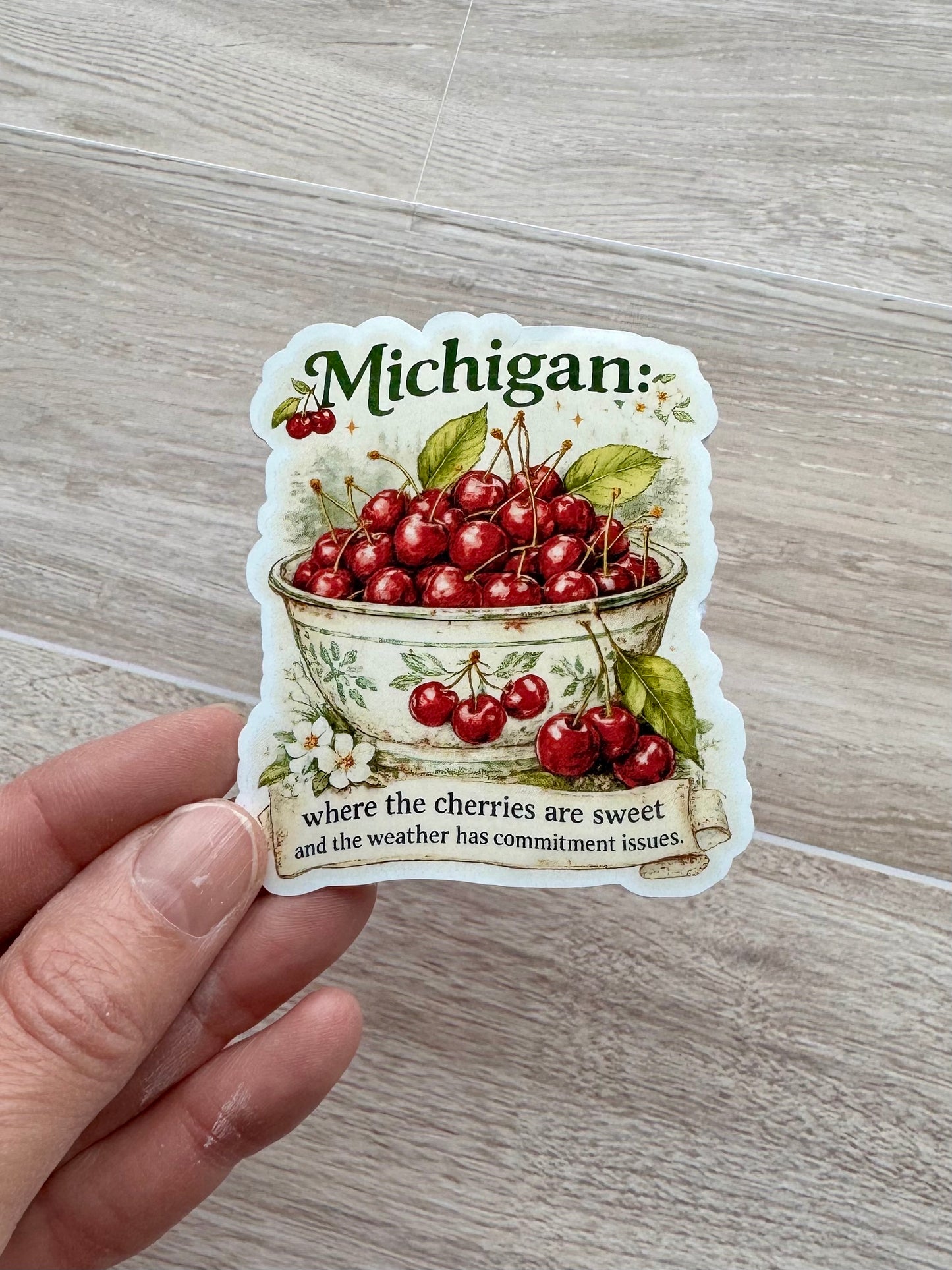 Michigan Junk Journal Kit | Vintage Travel Journal Ephemera Pack