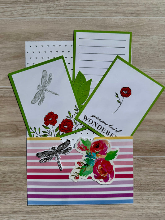 Handmade Folio & Journal Embellishment Set | Some Kind of Wonderful | Paper Journal Supplies | P44