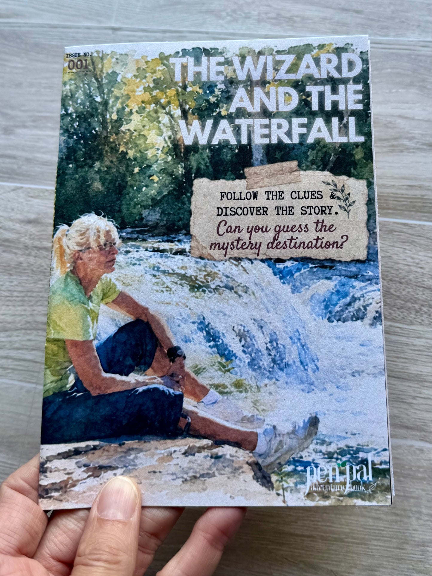 ZINE - The Wizard and the Waterfall - Issue 001 - Mystery Destination Zine