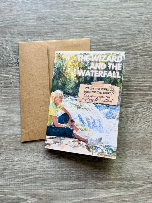 ZINE - The Wizard and the Waterfall - Issue 001 - Mystery Destination Zine