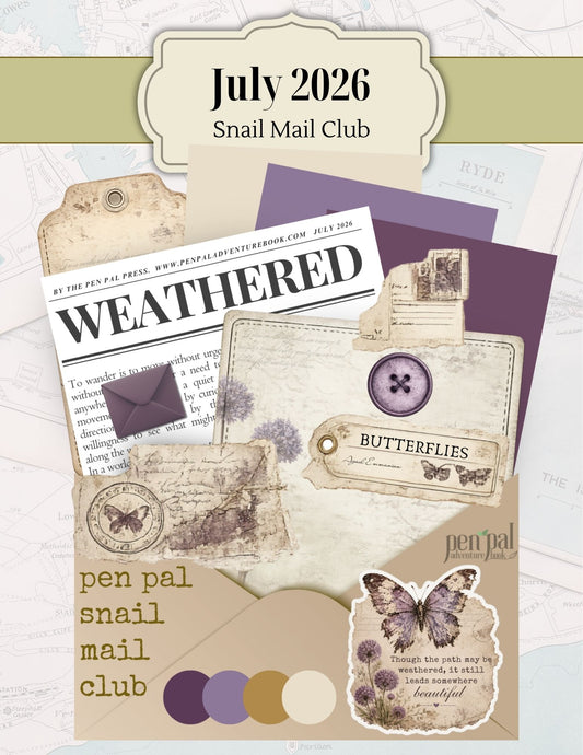 OFFICIAL Pen Pal Snail Mail Club | Journal Supplies, Stickers, Stories, Adventures & Challenges