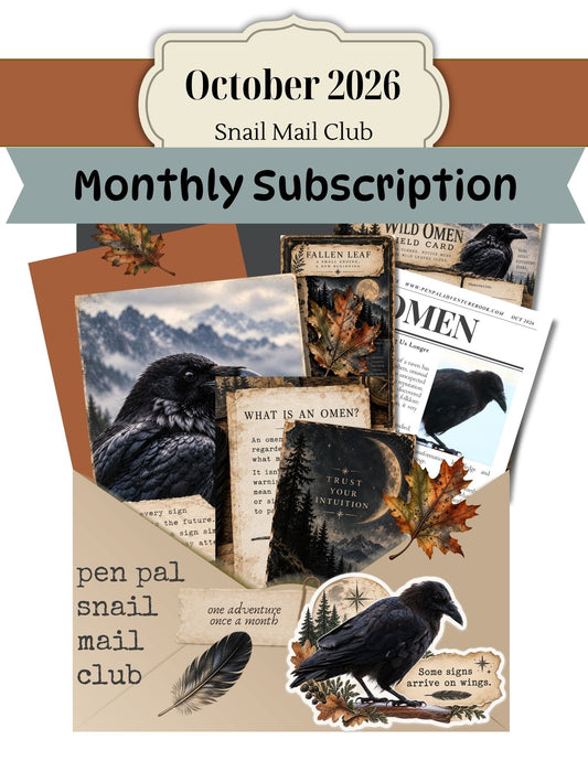 OFFICIAL Pen Pal Snail Mail Club | Journal Supplies, Stickers, Stories & Adventure Challenges