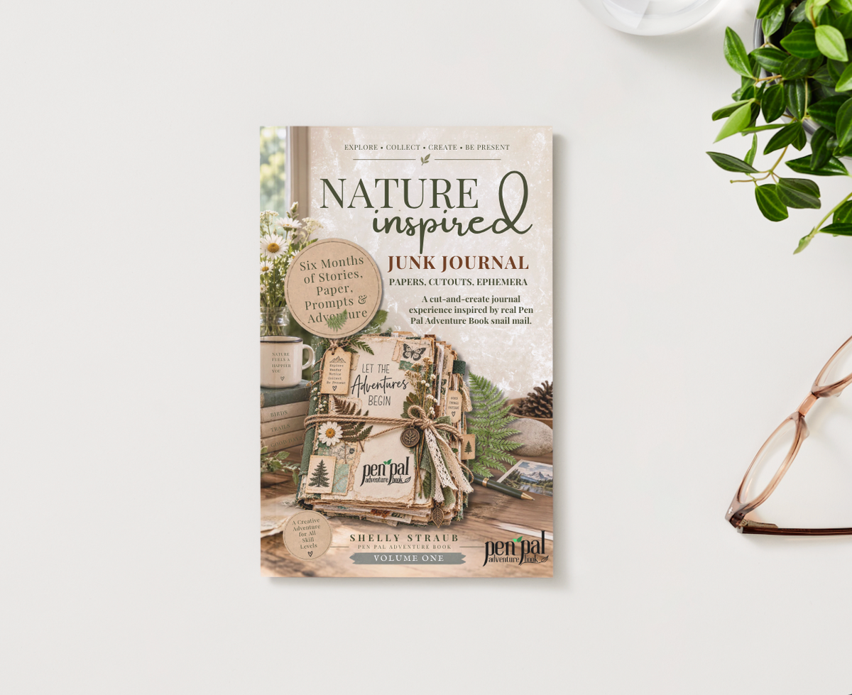 Nature Inspired Junk Journal Paper, Cutouts, Ephemera: Volume 1