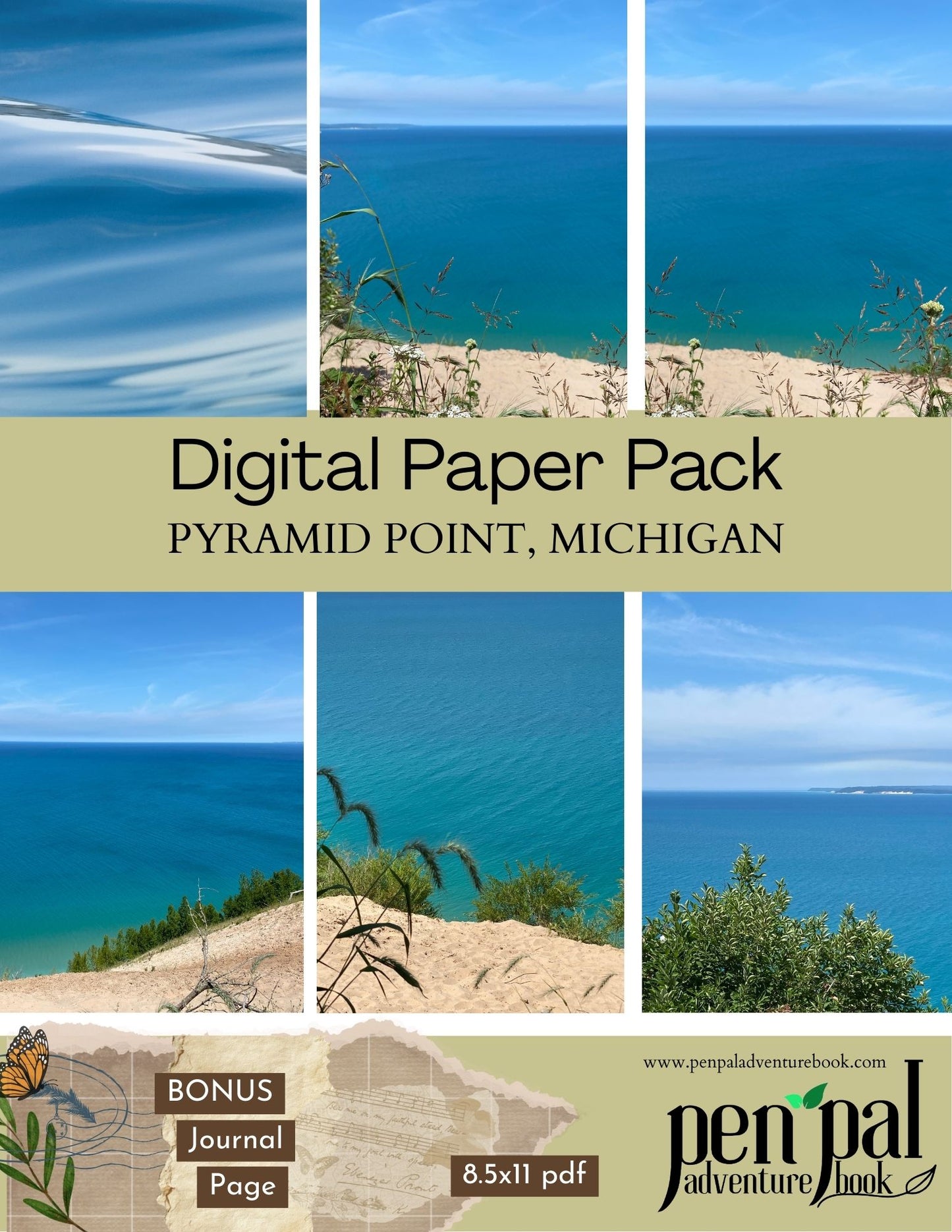 Pyramid Point Digital Paper Pack