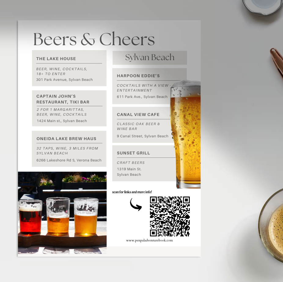 Daytrip-NEW YORK - Sylvan Beach Bar & Tavern List-Airbnb-VRBO-Digital Download