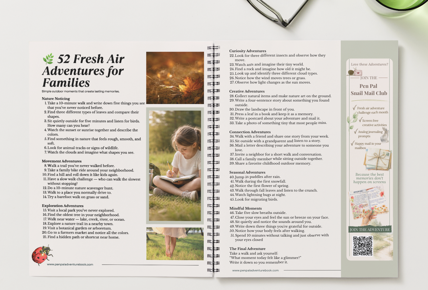 52 Fresh Air Adventures for Families (Free PDF Download)