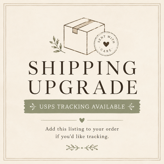 Shipping Upgrade – USPS Tracking (Small Package)