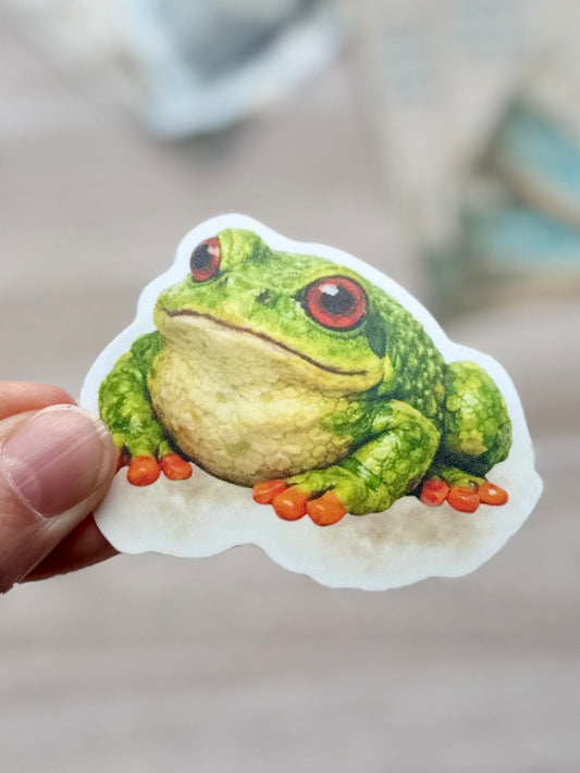 Frog sticker