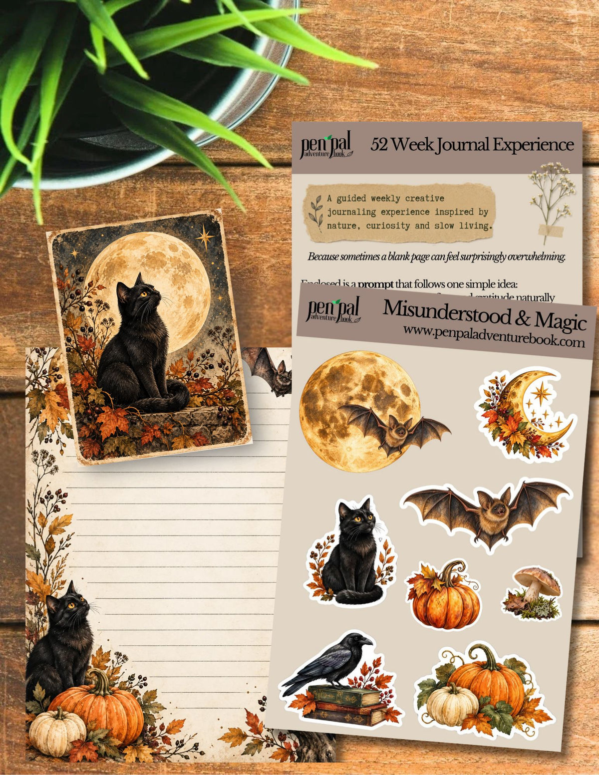 Nature-Inspired Weekly Journal Kit – Misunderstood & Magic | Week 13