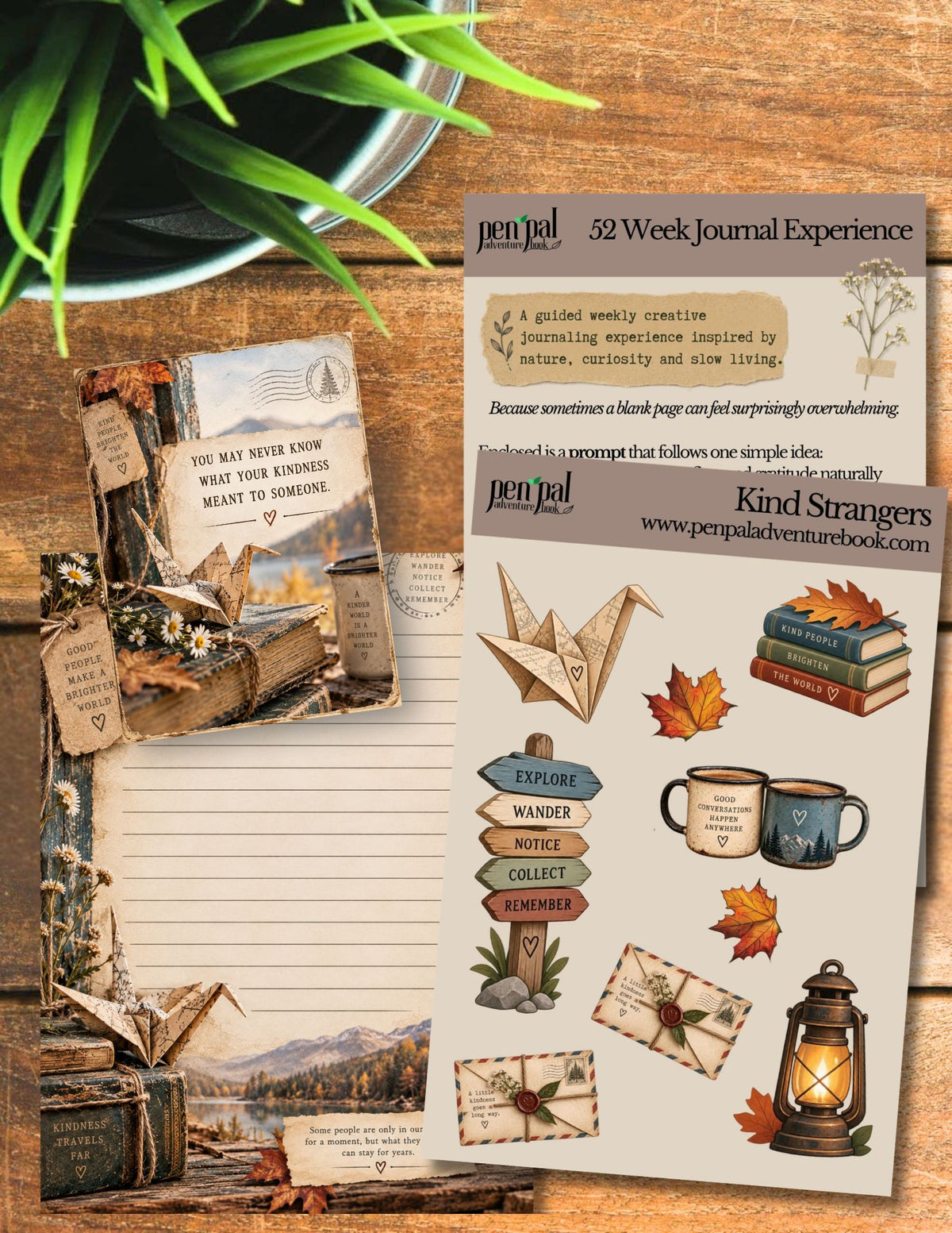 Week 8 of the 52 Week Journal Experience  | Gratitude Journaling | Kind Strangers