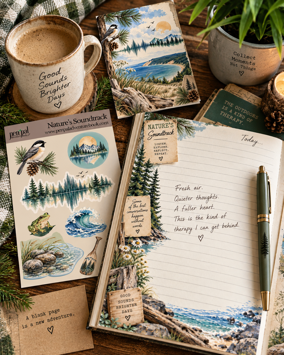 Week 7 of the 52 Week Journal Experience  | Gratitude Journaling | Nature's Soundtrack
