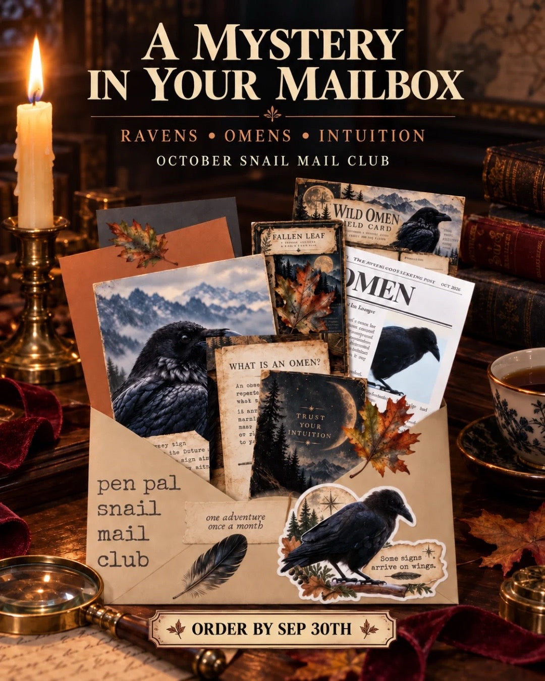 Snail Mail Club | ARCHIVE October 2026 - Full Kit with Pen Pal Book