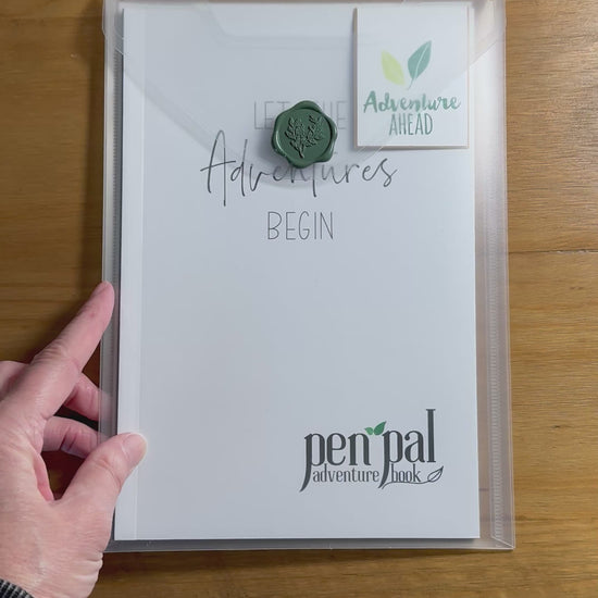 Pen Pal Book with Adventure Sticker Set Video
