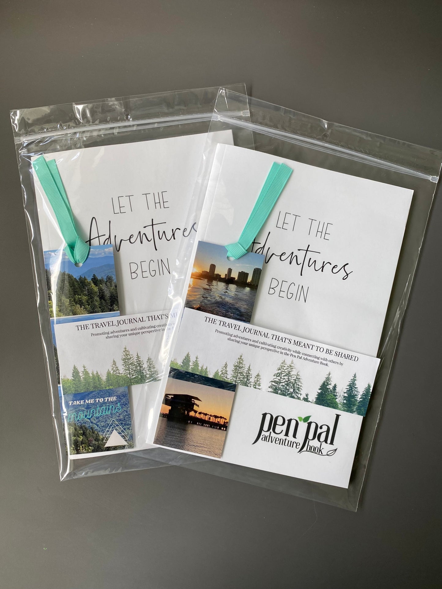 WHOLESALE-Pen Pal Adventure Book with Smoky Mountains Tennessee Sticker Set of 5 Kits
